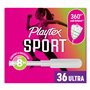 Playtex Lot de 36 tampons de sport ultra absorbants