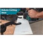 Rabot 18V LXT largeur 82 mm (2x4,0Ah) en MAKPAC - MAKITA DKP180RMJ