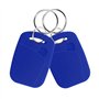 FTSTech 10pcs Porte-clés RFID Double Fréquence 125KHz et 13