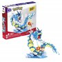 Mega Pokémon Coffret Jouet Construction Évolution Magicarpe 411 Pièces avec Figurine Articulée