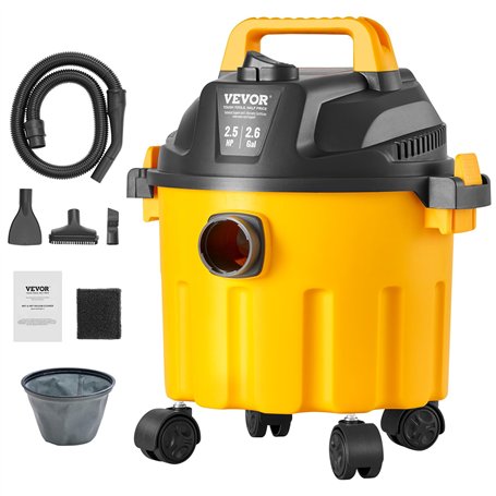 VEVOR Aspirateur eau et poussière 10 L
