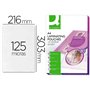 Q-Connect 44012 Pochette Plastification Économique Plastification Chaud Format A4 125 Microns Lot de 100 Assorties