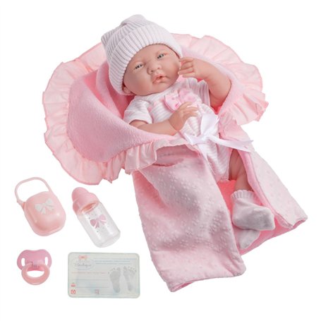 JC Toys 18780 La Newborn Soft Body Boutique Baby Doll
