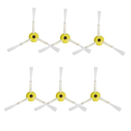 VVSUN Lot de 6 brosses latérales de rechange pour iRobot Roomba 500 & 600 & 700 Series 600 610 620 760 770 780