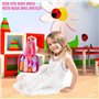 fash n kolor® Accessoires de poupée pour bébé - 6 Accessoires dans Un Sac à Langer - Bouteille Magique - Accessoires de poupée -