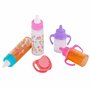 fash n kolor® Accessoires de poupée pour bébé - 6 Accessoires dans Un Sac à Langer - Bouteille Magique - Accessoires de poupée -