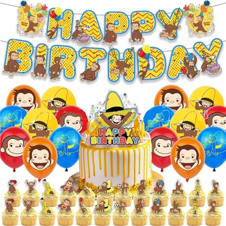 42PCS Monkeys Décoration de Fête