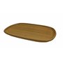 EFO Plateau de Service Ovale en Bois - Plateau Ovale en Bois de Hêtre Biologique- Une excellente option comme Plateau de Service