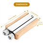 Jubaopen Outil de Sertissage en Acier Inoxydable Ruche Outil Fil Serré Sertisseur Apiculture Abeille Cadre Tendeur Pince à Serti
