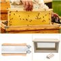 Jubaopen Outil de Sertissage en Acier Inoxydable Ruche Outil Fil Serré Sertisseur Apiculture Abeille Cadre Tendeur Pince à Serti