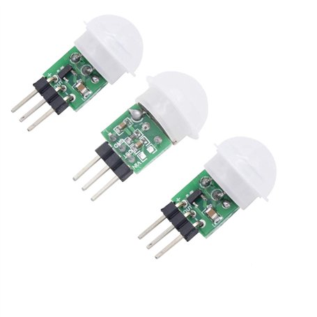 Hailege 3pcs AM312 Mini Pyroélectrique PIR Module De Capteur Humain PIR Capteur IR Infrarouge Corps Manuel Détecteur IR Infrarou