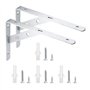 2 Pièces Supports Équerre Murale