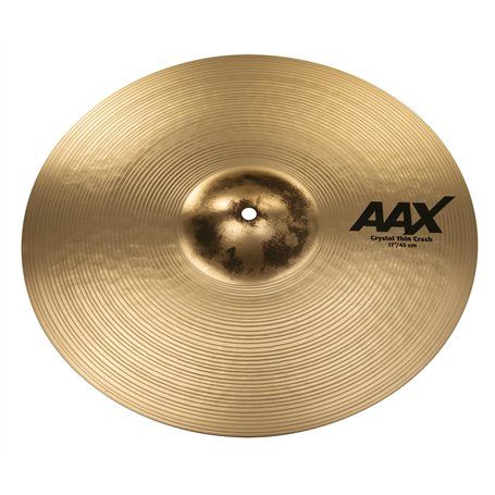 SABIAN - Cymbale AAX 17" Crystal Thin crash