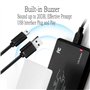 Amao Lecteur de Carte RFID IC sans Contact 14443A avec Interface USB + 5 clés T5577/EM4305 13,56 MHz