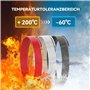 Tanoshimi 12 AWG Silicon Wire 9m (3M noir 3M rouge 3M blanc) silicone Electronic Cable 3,4 mm², extra flexible 680 brins de fil 