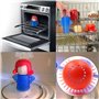TANCUDER 2 PCS Nettoyeur à Vapeur pour Four à Micro-ondes, Micro-ondes Cleaner Angry Mama Nettoyeur Vapeur de Four Désodorisée e