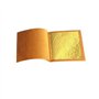 SIM GOLD LEAF 100 Feuilles d'or 18 mm X 18 mm Comestible Alimentaire 24 carats