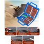 TIDEVAN 33 PCS Kit Reparation Pneu Portable Voiture Outils de Réparation de Pneus Lourds Kit de Réparation de Pneus, Kit Meche P