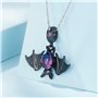 Pendentif chauve-souris pour bracelets Pandora, Charm en argent 925 pour Halloween cadeau