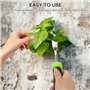 xnnmzhao Lot de 2 gratte-mauvaises herbes avec manche - Avec long - Pour le jardin - Pour enlever les mauvaises herbes et la mou