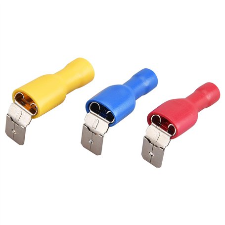 Heschen Lot de 100 connecteurs de borne à sertir 0