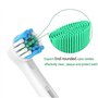 YanBan Têtes de brosse à dents pour Oral B brosse à dents électrique Compatible avec Braun les têtes de brosse de rechange Lot d