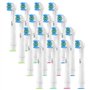 YanBan Têtes de brosse à dents pour Oral B brosse à dents électrique Compatible avec Braun les têtes de brosse de rechange Lot d