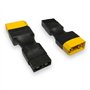 1 adaptateur haut de gamme XT90 mâle vers Traxxas TRX femelle 12 AWG 3,5 mm² Câble adaptateur en silicone à courant élevé pour b