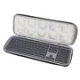 Fututech Housse de Protection pour Logitech MX Keys Sac de Rangement pour Clavier sans Fil Etui de Voyage Mallette Clavier Anti-