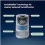 Blueair Premium Smart Humidificateur d'air: Réservoir de 3.5L Résistant au Lave-Vaisselle pour les Grandes Pièces, Sommeil avec
