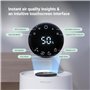 Blueair Premium Smart Humidificateur d'air: Réservoir de 3.5L Résistant au Lave-Vaisselle pour les Grandes Pièces, Sommeil avec