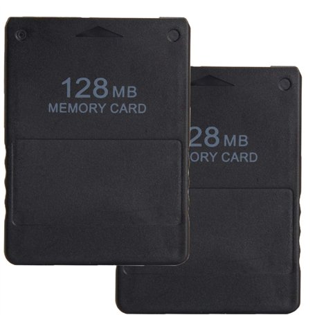 LEAGY 2Pack 128MB Carte mémoire pour Sony Playstation 2 PS2