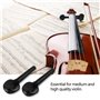 Cheville Violon 4/4,Cheville Violon,Pont De Violon Et Cheville,Jeu De Chevilles pour Accordeur De Cordes 4/4 Jeu D'Ébène,Accesso