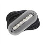 ZONCENG Éclairage de bateau 12 V 6 LED étanche Lampe de nuit sous-marine Paysage lumières ancre marine lumière de signalisation