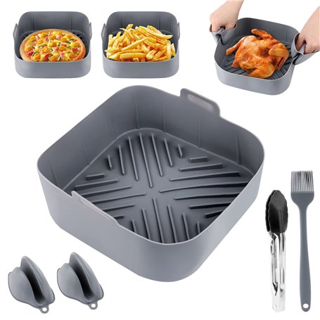JOPHEK Moule Silicone Air Fryer Set