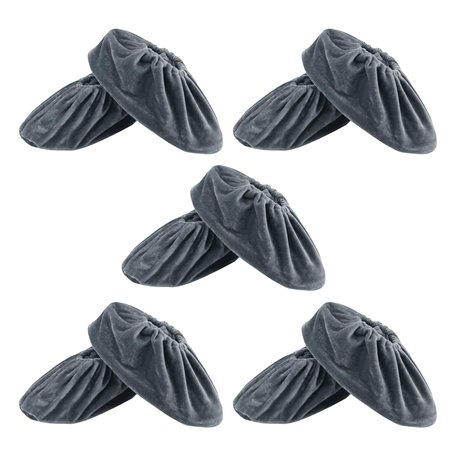 HDGSAFD 5 Paires De Couvre-Chaussures En Velours Gris