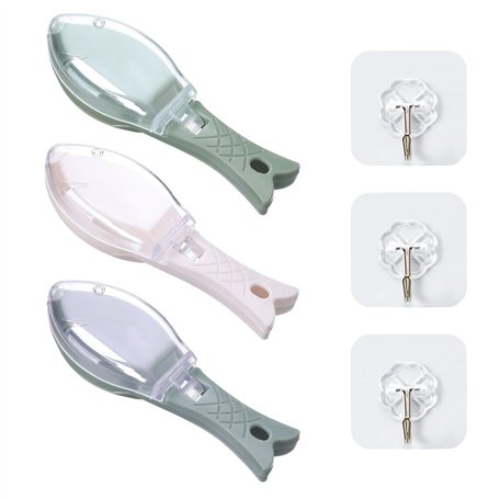 3 Pièces Grattoir À Écailles De Poisson