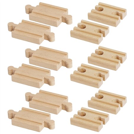 COACOM Train De Piste De Hêtre 12Pcs