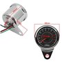 POFET Tachymètre électronique universel pour moto Tachymètre de moto Compte-tours Compteur de vitesse Compteur kilométrique Univ