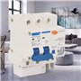 DZ47LE-32 2P + 2 C16 230V 16A 6KA Disjoncteur miniature Protection résiduelle 30MA Courant résiduel du disjoncteur