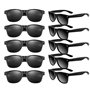 Bacxzomx 10 Lunettes de Fête Lunettes de Soleil en vrac Beach Party