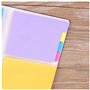 Iwobi Feuillets Autocollants, Notes Autocollantes Marque Page, Notes Autocollantes Avec Code de Couleur, Fourniture Scolaire Kaw