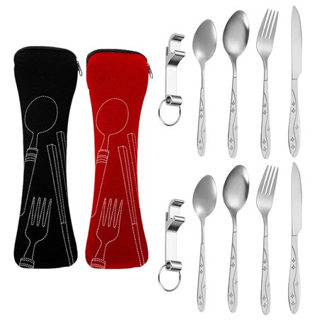 2 Pièces Ensemble de Couverts