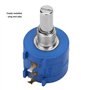 Potentiomètre multitours, potentiomètre multitours de précision 2W 5K Ohm à résistance réglable, 3590S-2-502L, réglage de la ten