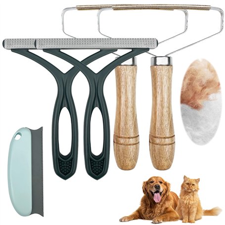 Chiluxendo Lot de 5 Rasoir Anti Bouloche Manuel