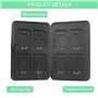 Porte-Cartes en Aluminium Résistance aux Chocs Compatibl