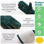 YanBous Gants Anti-Morsure pour Animaux, 40 cm Gants de Travail Anti-Morsure - Gants Robustes pour Animaux, Idéal pour la Soudur