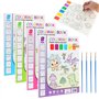 Chiluxendo 32 Pages Feutres Coloriage Kits de Loisirs Créatifs