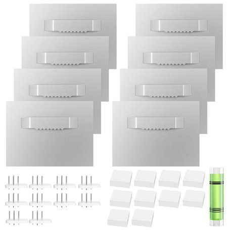Fousenuk Lot de 8 Supports de Fixation pour Photos et Miroirs