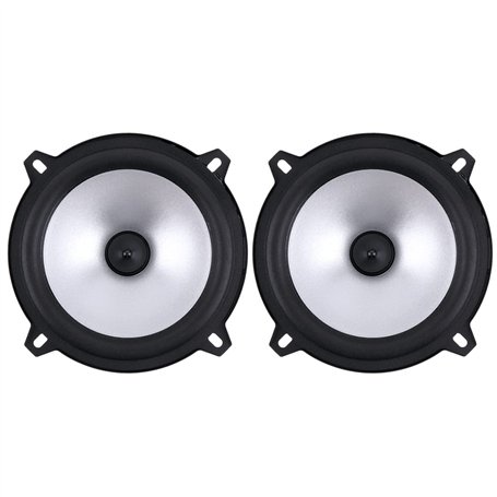 ePathChina® Lot de 2 Haut-parleurs coaxiaux 2 Voies 60 W pour Voiture HiFi Gamme complète Fréquence Sensibilité Puissance (12